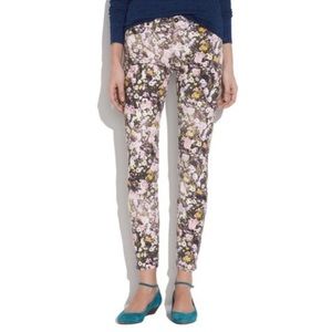 MADEWELL | Skinny Skinny Ankle Floral Sungarden Jeans | Size 24